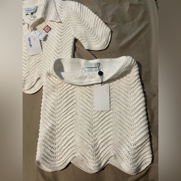 Casablanca white 2 piece set - Picture 3 of 3